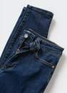 Mango - Blue High-Rise Skinny Jeans