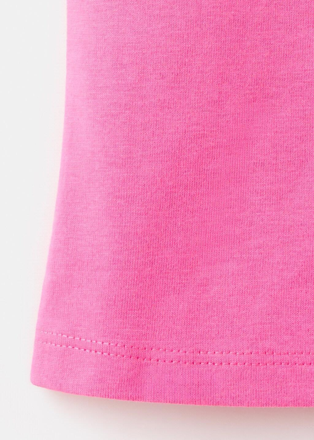 Pink Asymmetric Eyelets Top, Kids Girls, 0201_86, large image number 3