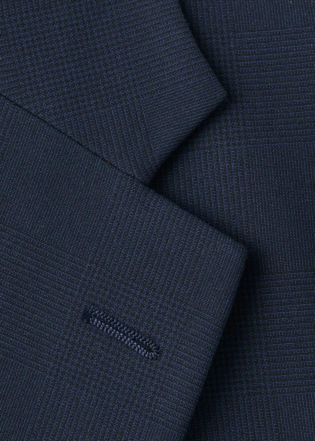 Navy Milan Slim-Fit Suit Jacket, Navy, large image number 1