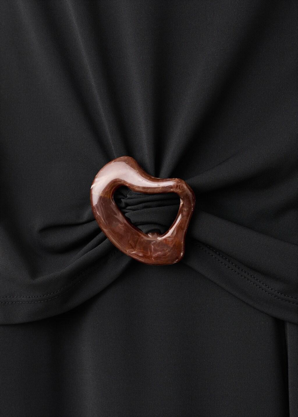 Black Jumpsuit With Resin Appliqu&oslash;&pound;&Acirc;&copy;, Black, large image number 1