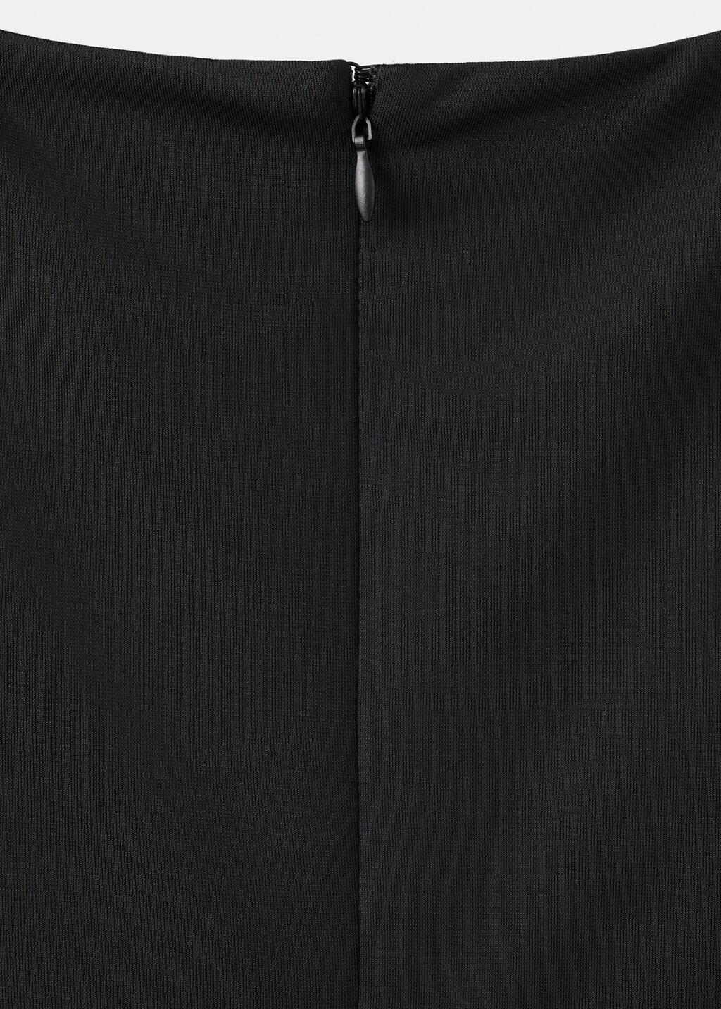 Black Jumpsuit With Resin Appliqu&oslash;&pound;&Acirc;&copy;, Black, large image number 5