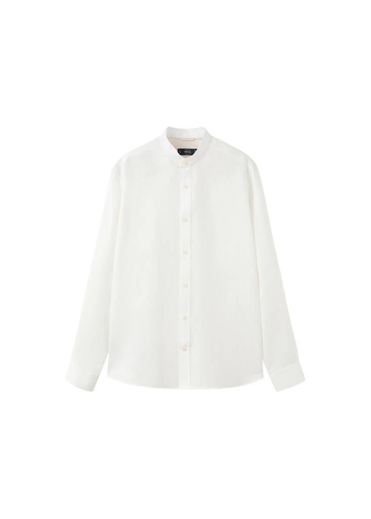 Regular-Fit Linen Shirt, White, large image number 11