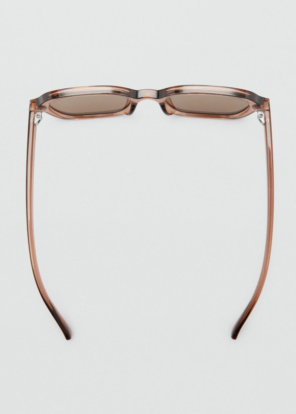 Pink Lt Pastel Semi-Transparent Frame Sunglasses, Light-Pastel Pink, large image number 1