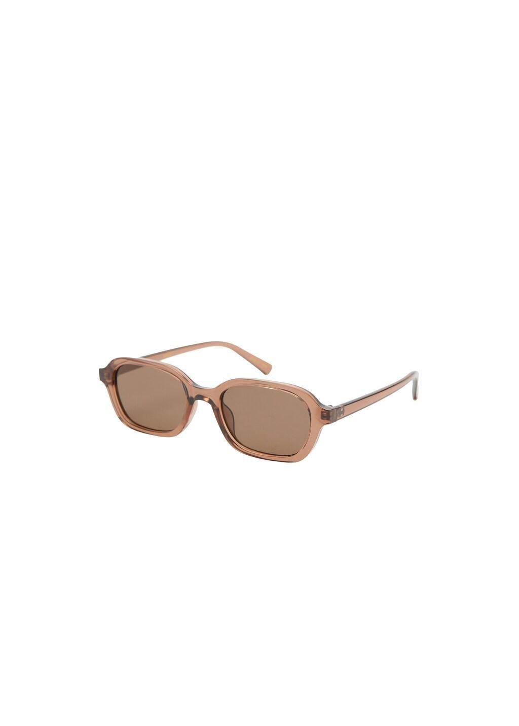 Pink Lt Pastel Semi-Transparent Frame Sunglasses, Light-Pastel Pink, large image number 2