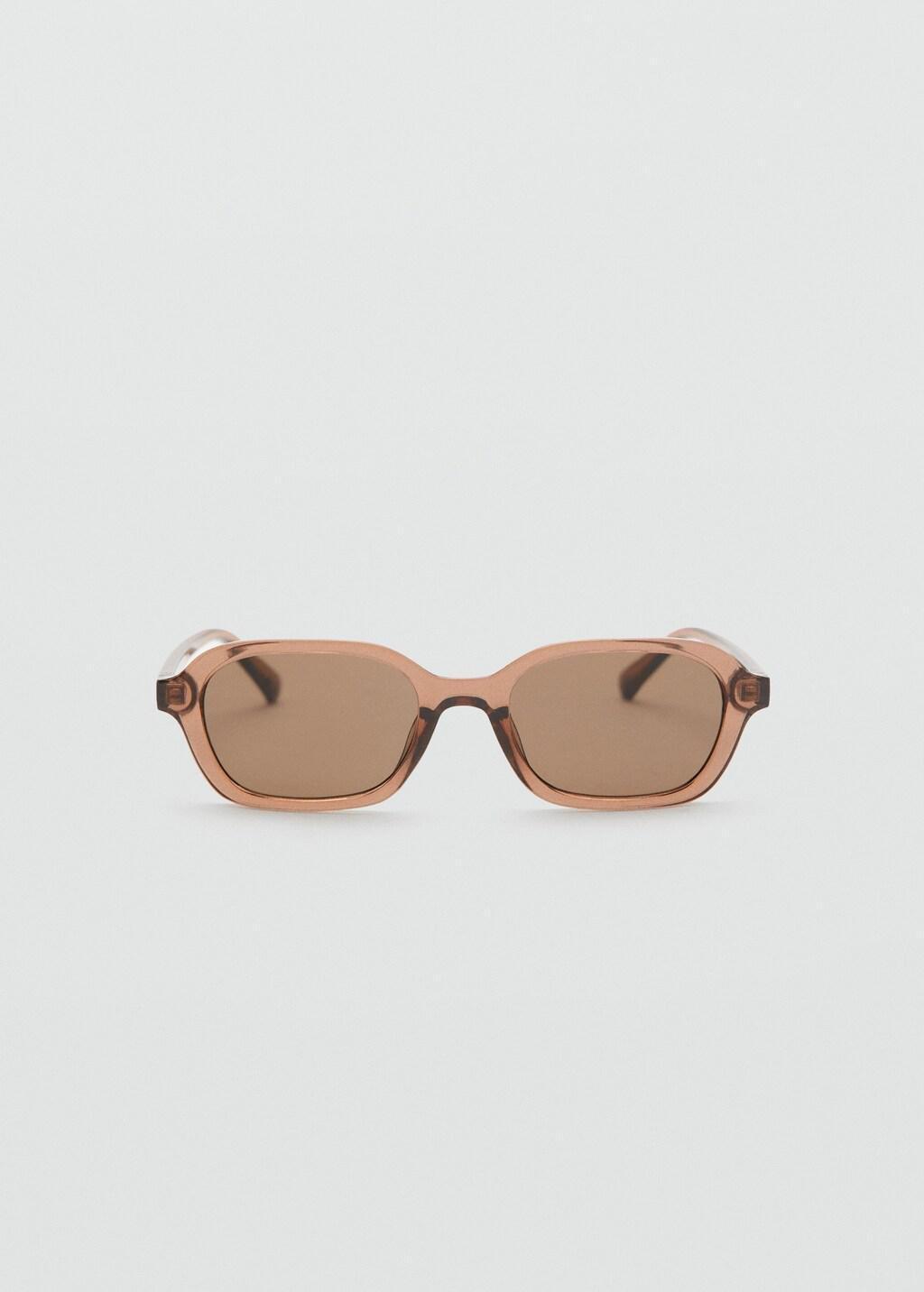 Pink Lt Pastel Semi-Transparent Frame Sunglasses, Light-Pastel Pink, large image number 3