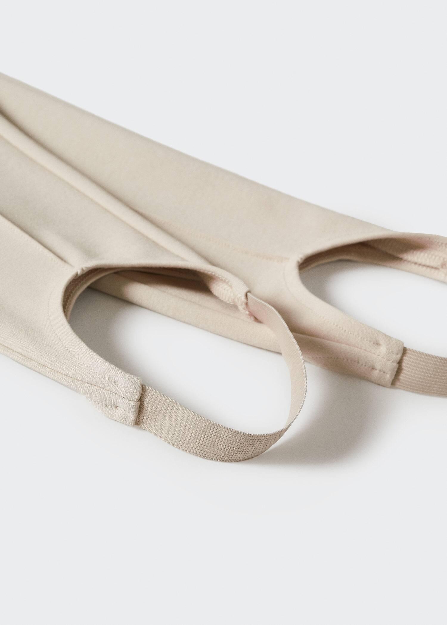 Brown Lt Pastel Basic Fuseau Leggings, , large image number 3