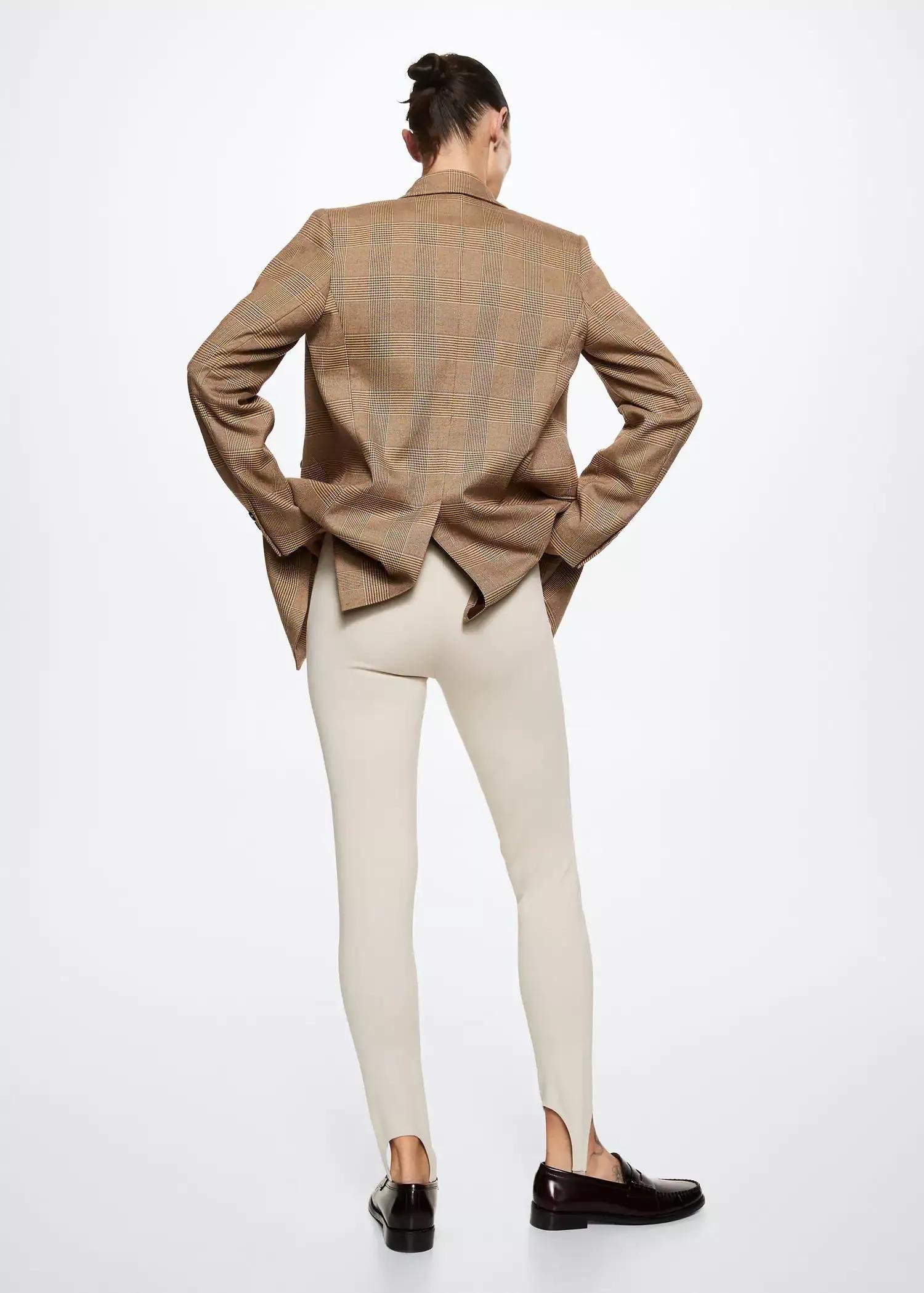 Brown Lt Pastel Basic Fuseau Leggings, , large image number 4
