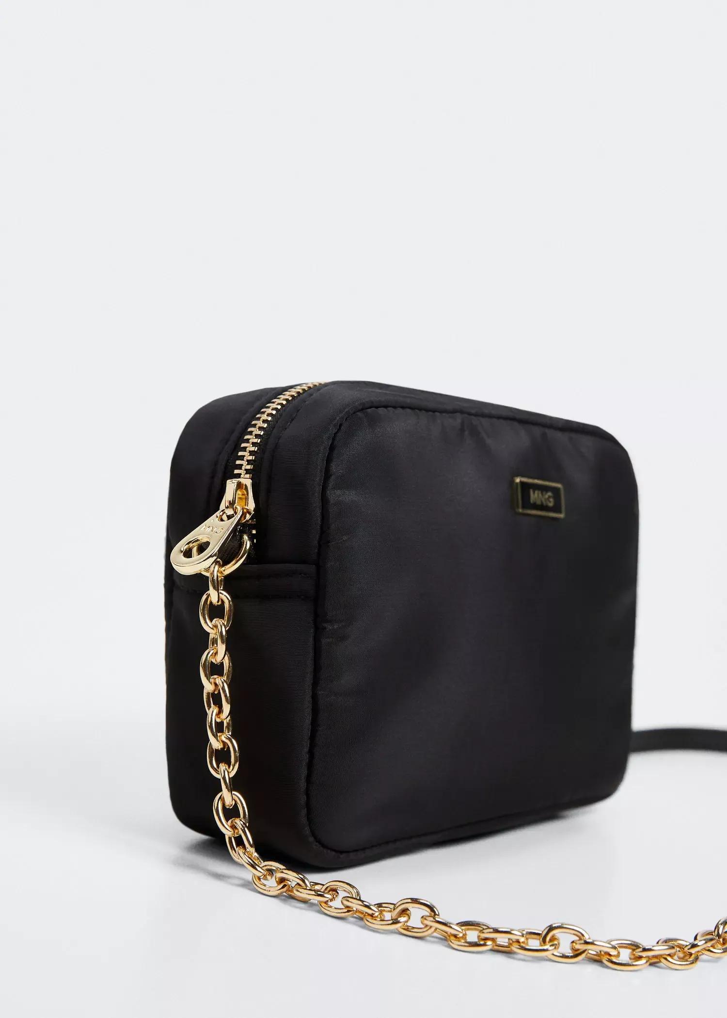 Black Chain Mini Bag, , large image number 1