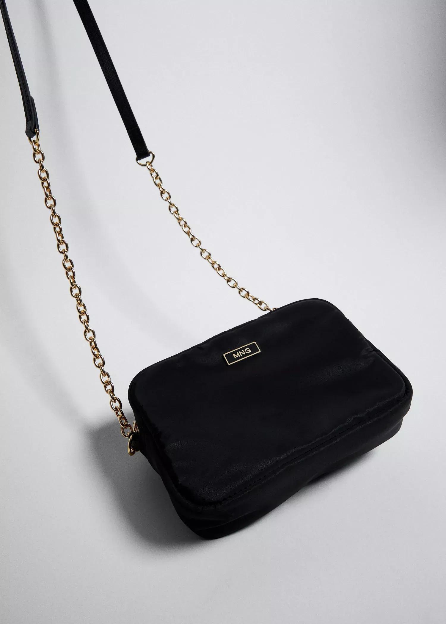 Black Chain Mini Bag, , large image number 4