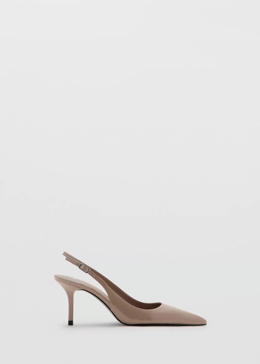 Beige Patent Leather High Heels, Light-Pastel Pink, large image number 3
