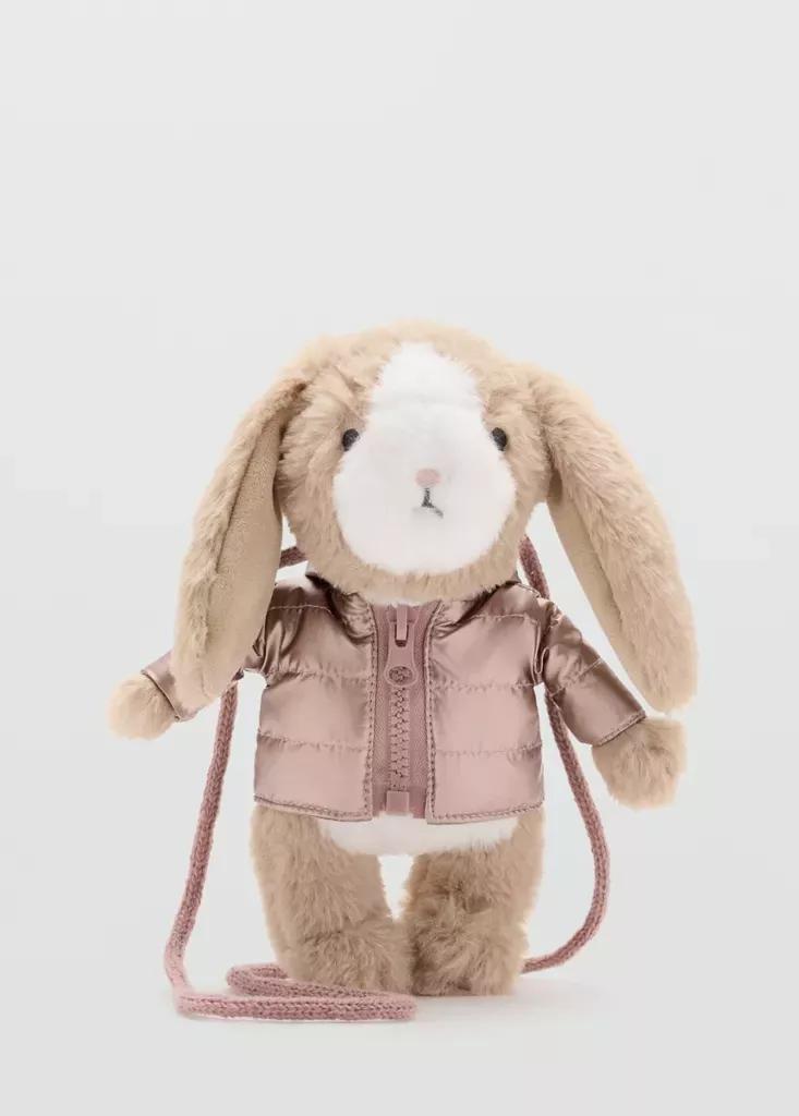 Beige Bunny Handbag, , medium