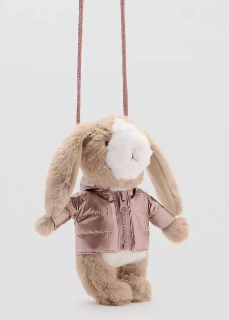 Beige Bunny Handbag, , medium
