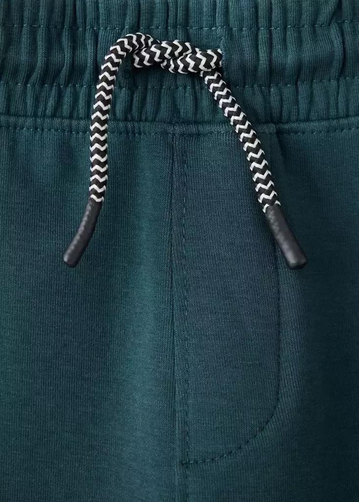Green Cotton Jogger-Style Trousers, , large image number 2