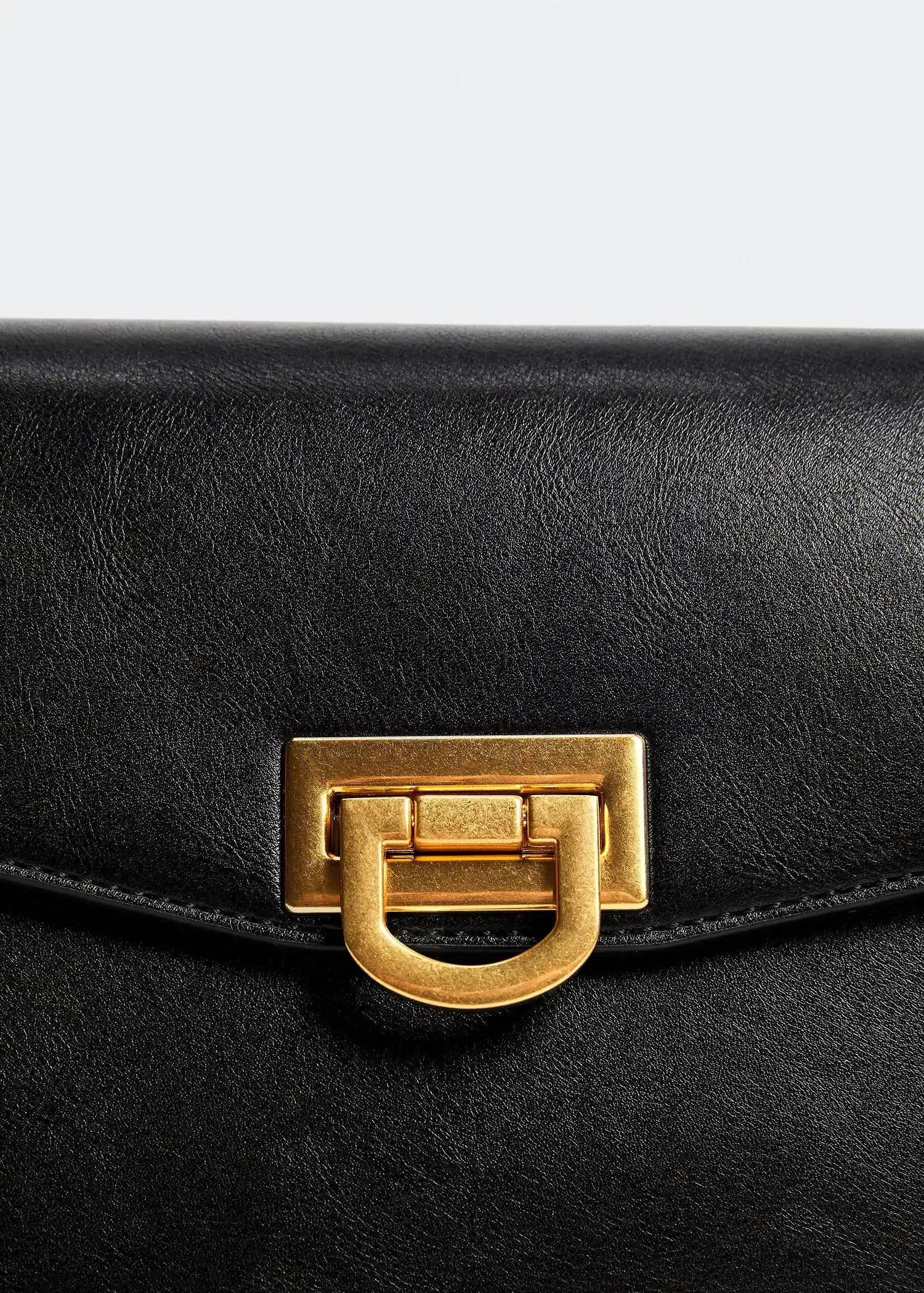 Black Long Strap Bag, , large image number 2