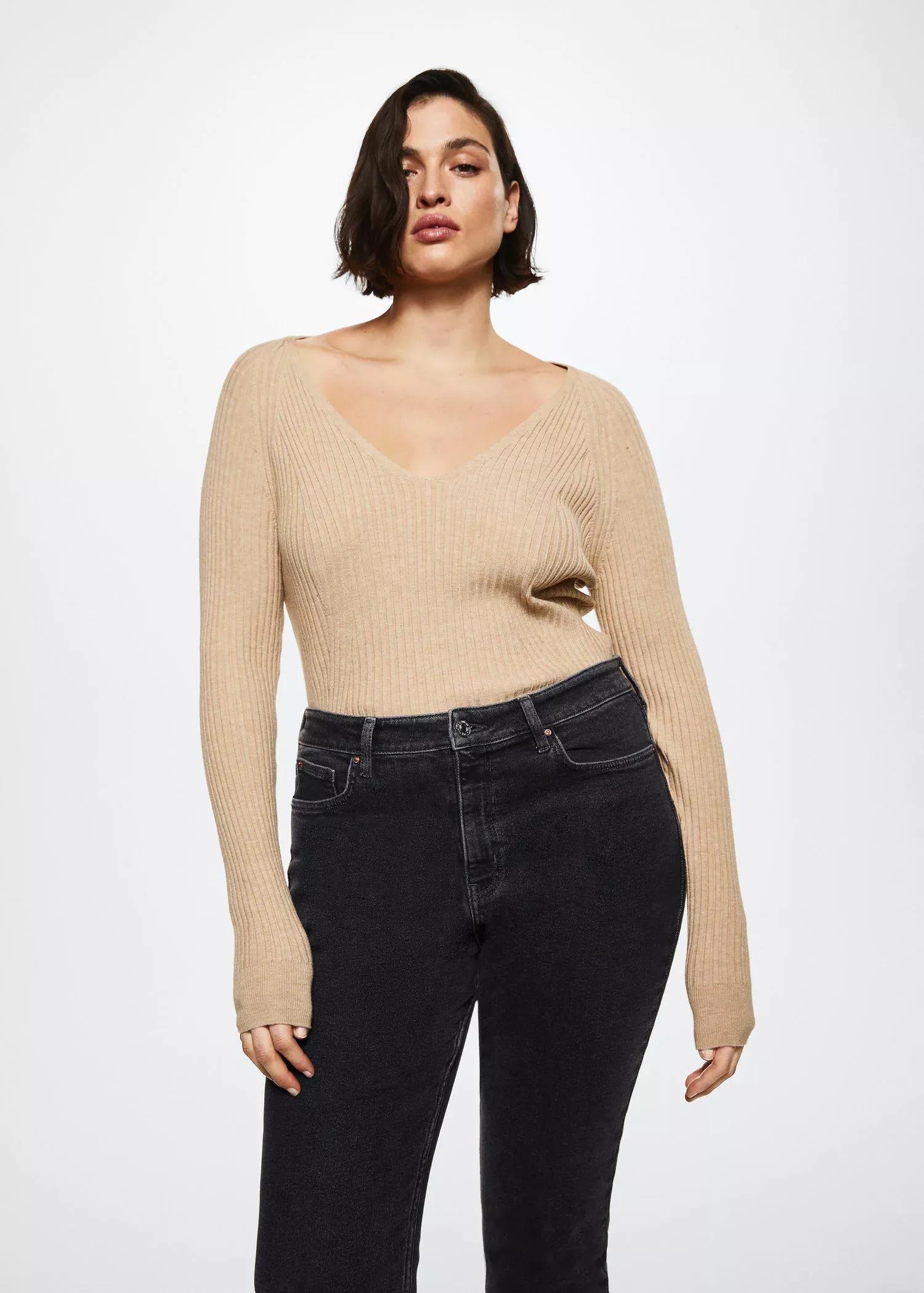 Grey Soho High-Waist Skinny Jeans, , large image number 5