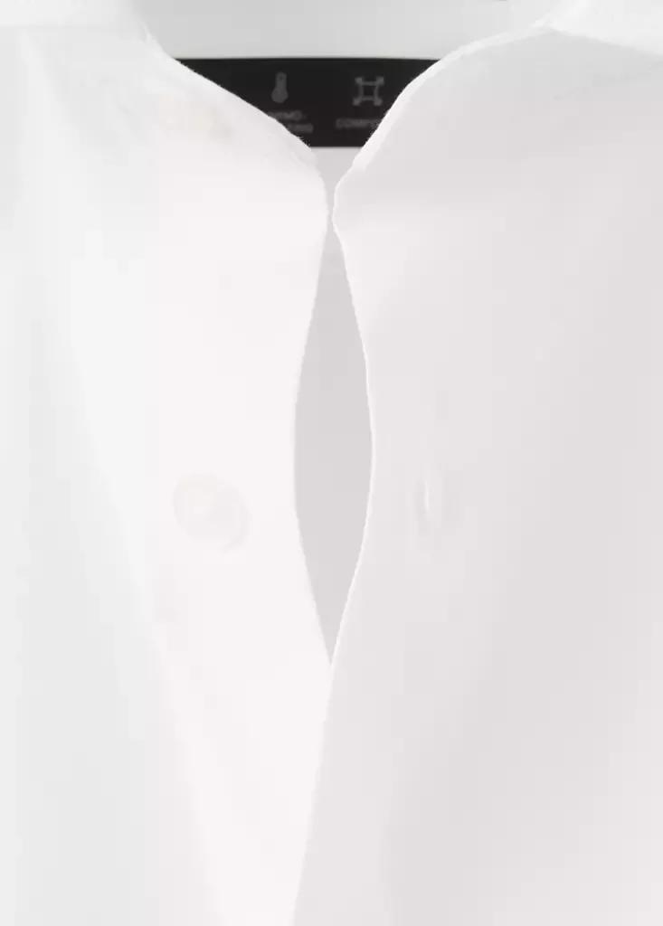 White Non-Iron Cotton Shirt, White, large image number 6