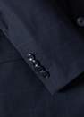 Mango - Navy Slim Fit Check Suit Blazer