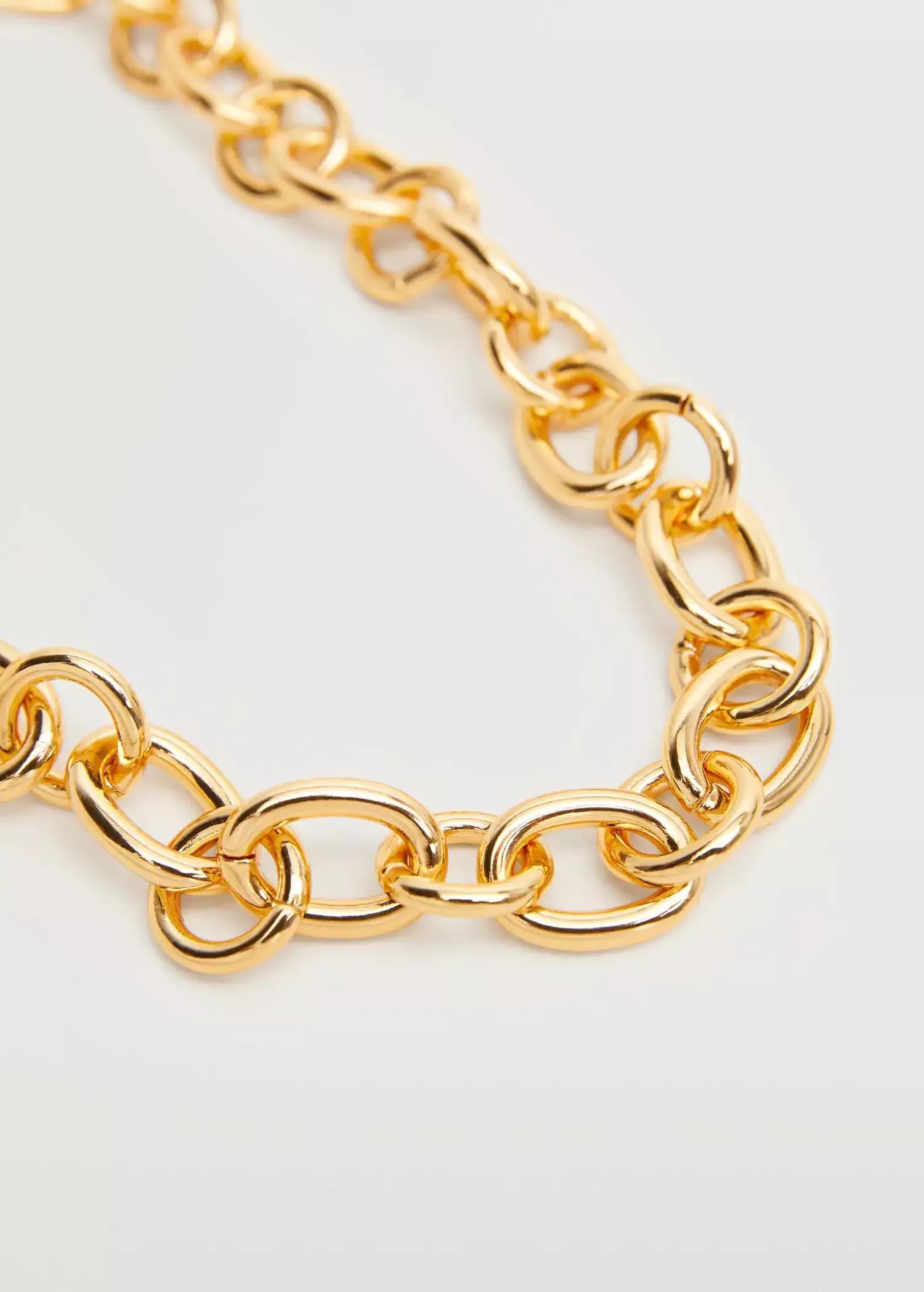 gold Bead chain necklace, , large image number 1