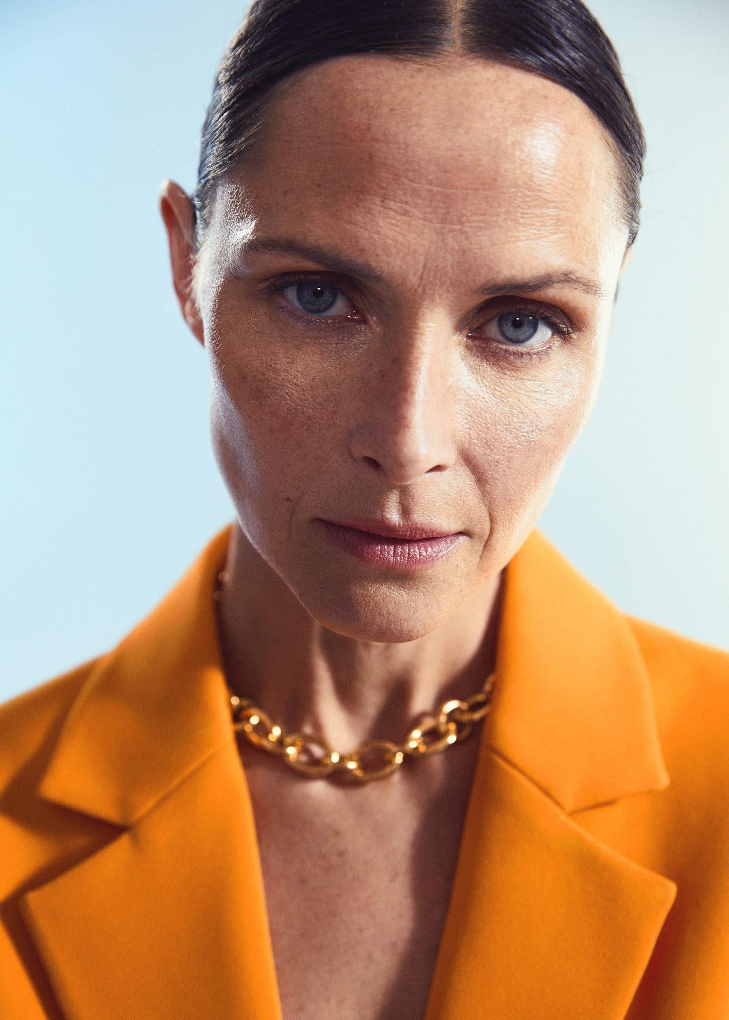 gold Bead chain necklace, , large image number 4