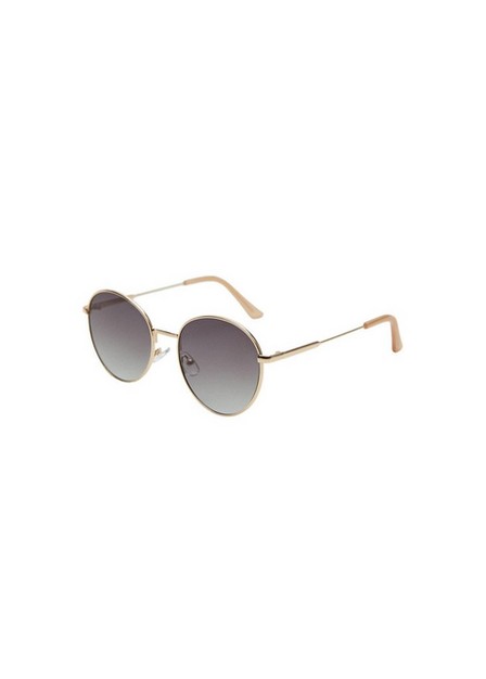 Mango - gold Metallic frame sunglasses