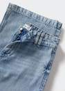 Mango - open blue Mid waist culotte jeans