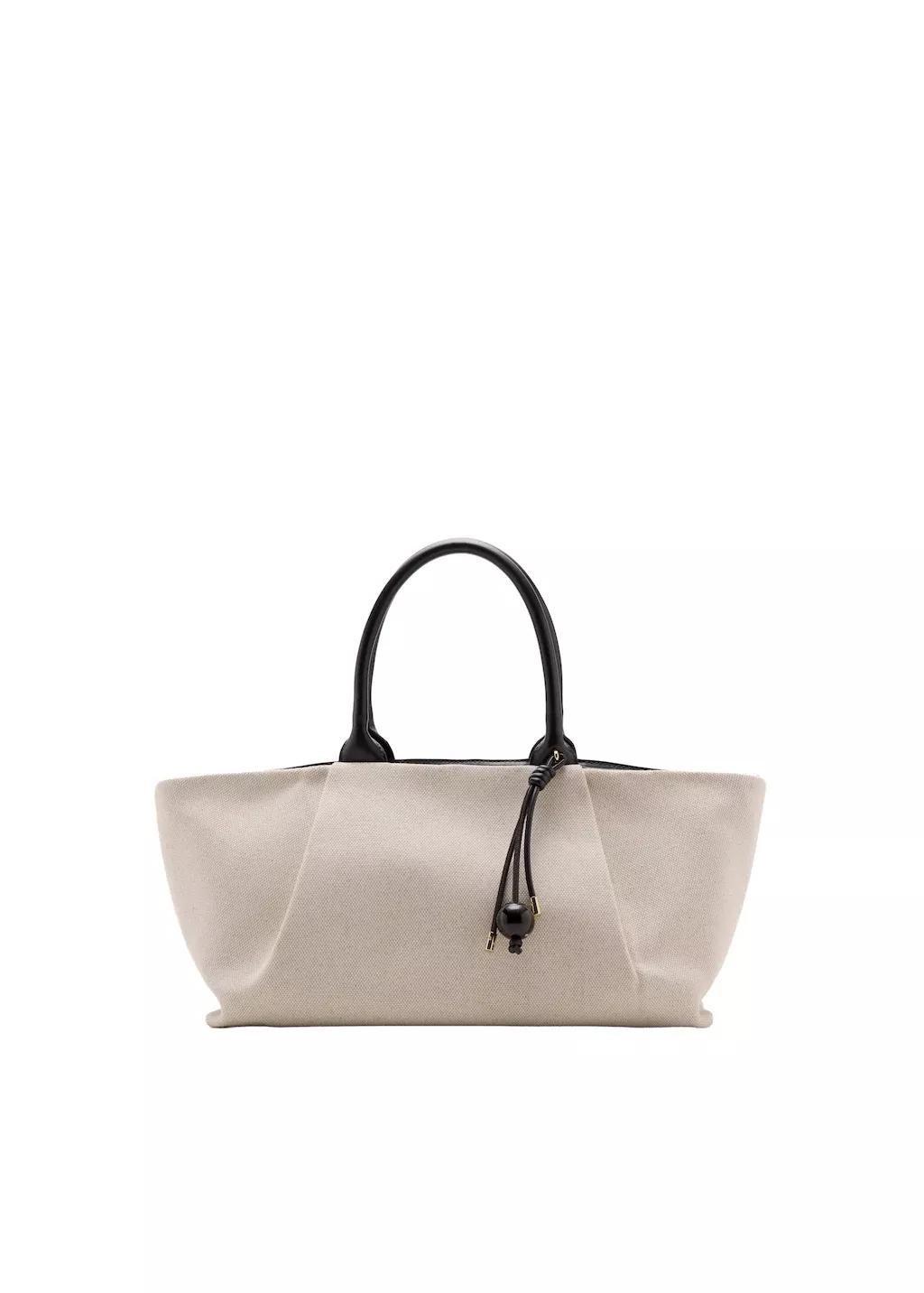 Black Canvas Tote Bag, 0201_99, large image number 3