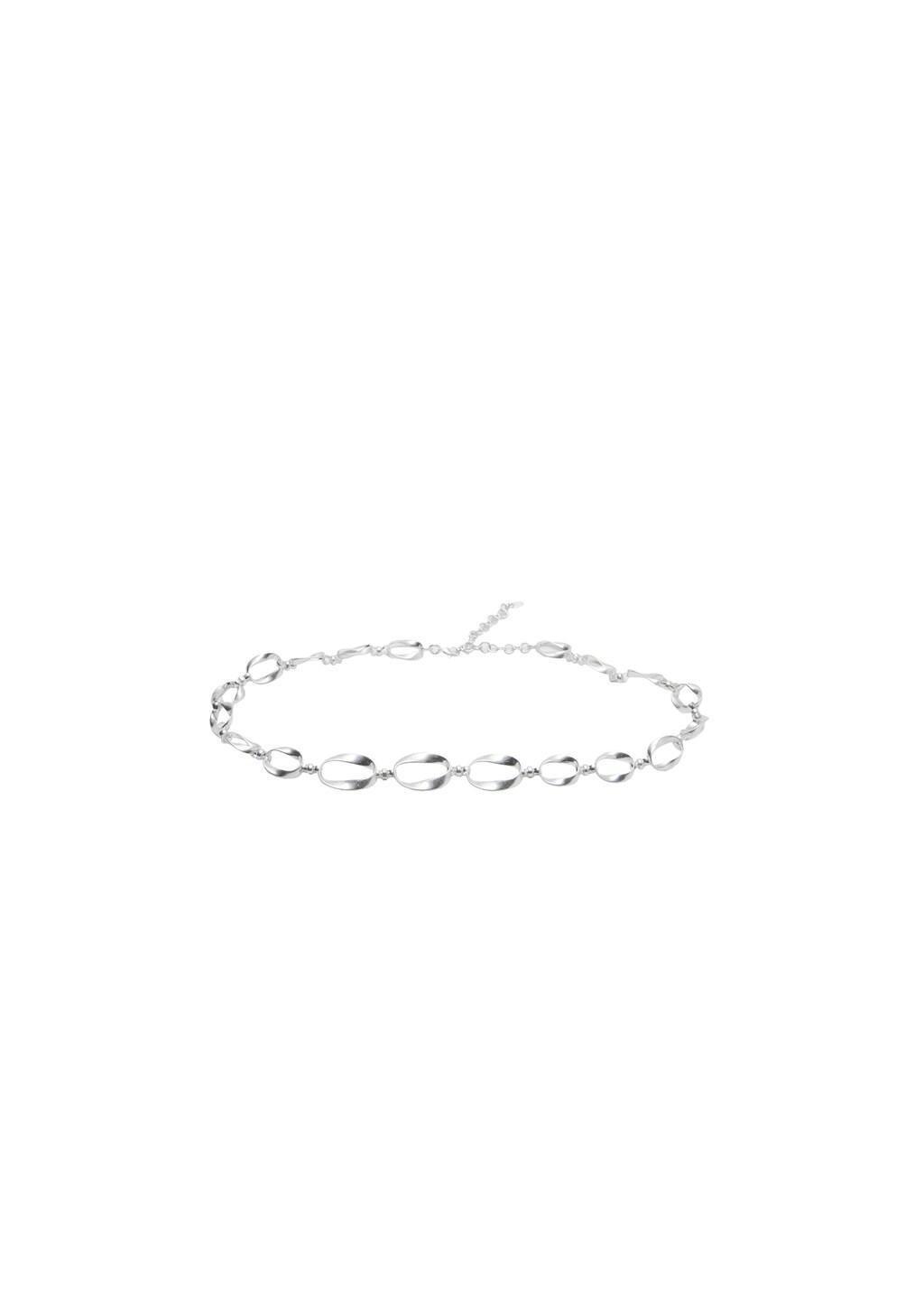 Silver Ring Chain Belt, Silver, large image number 3