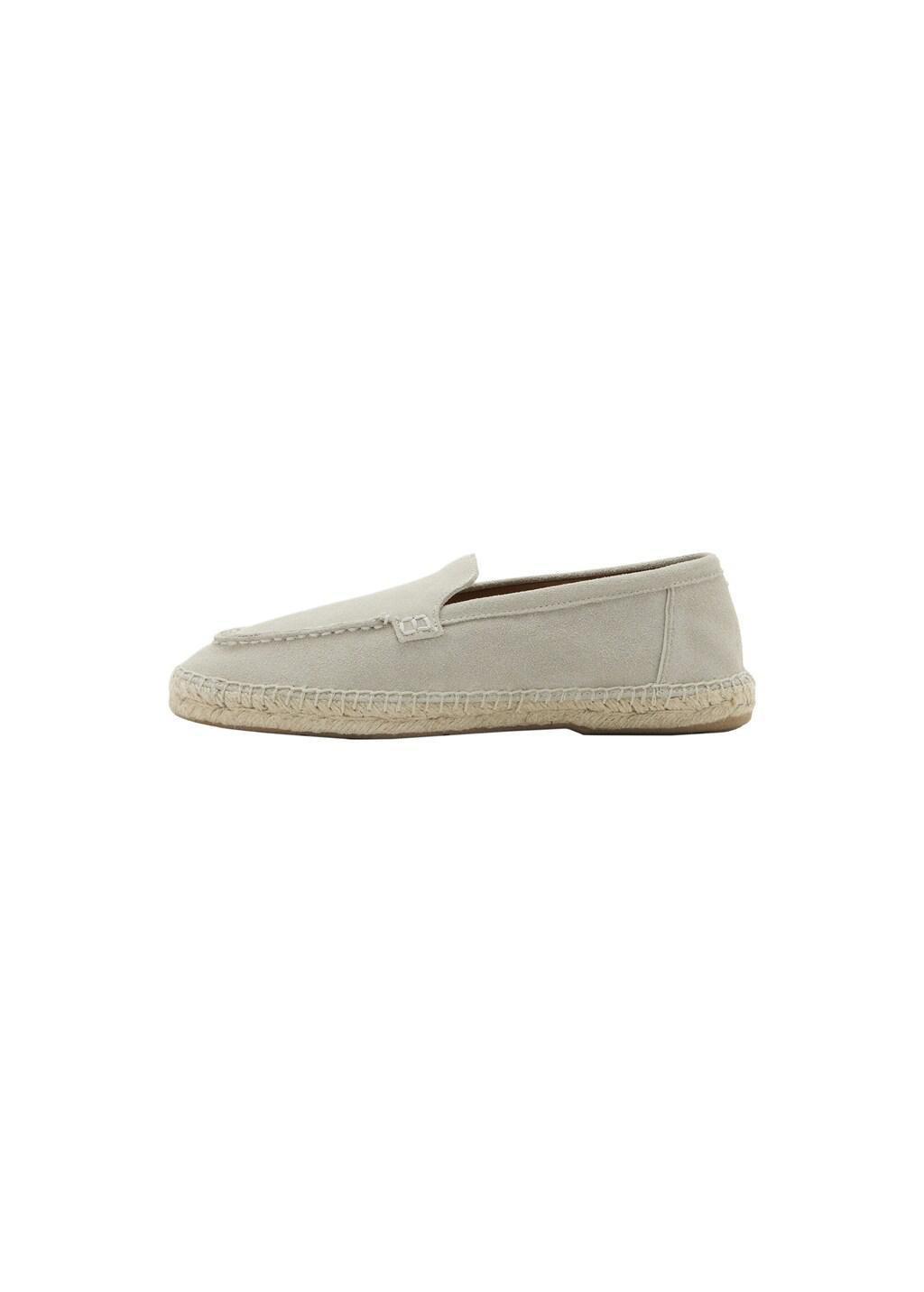 Brown Lt Pastel Jute Leather Shoe, Light Pastel Brown, medium