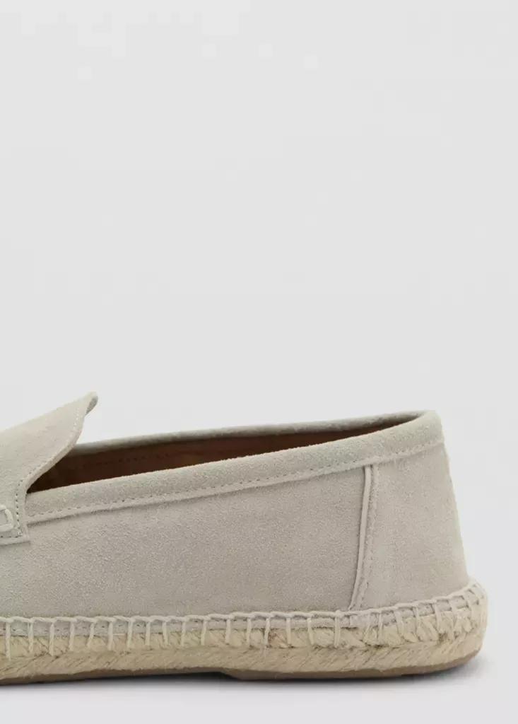 Brown Lt Pastel Jute Leather Shoe, Light Pastel Brown, large image number 6