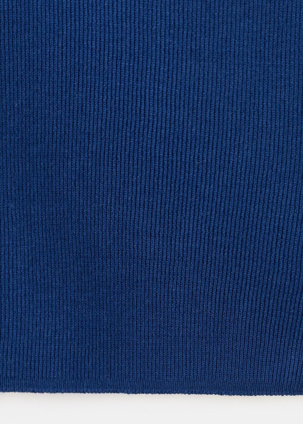 Blue Short-Sleeve Cotton T-Shirt, Bright Blue, large image number 5