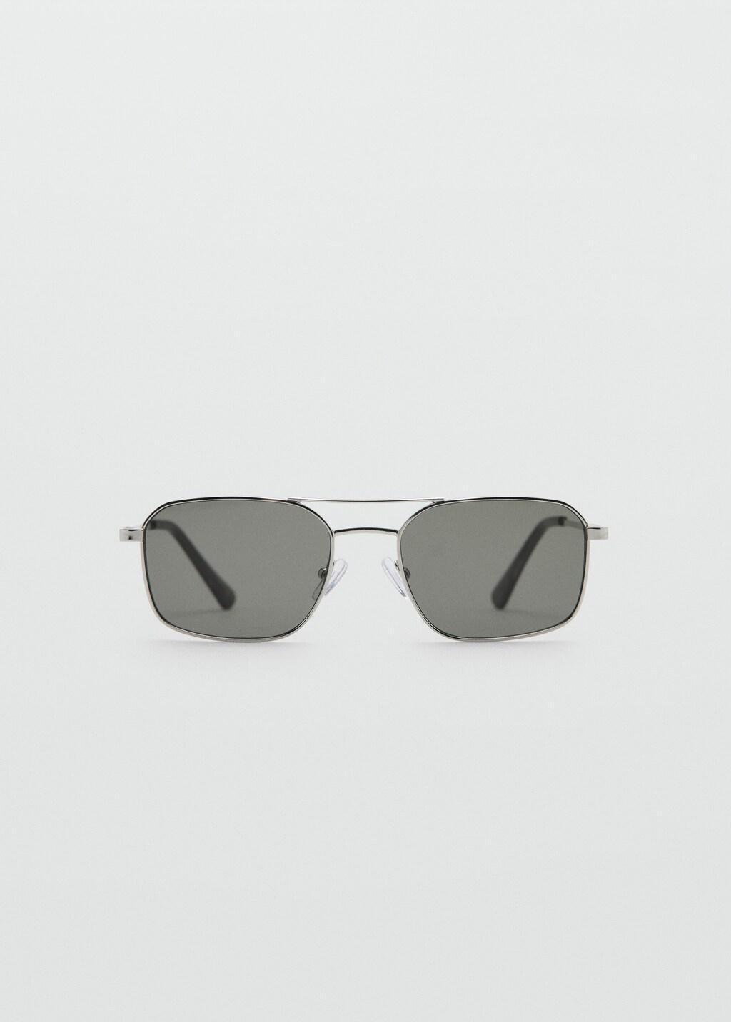 SILVER Metallic frame sunglasses, Silver, large image number 3