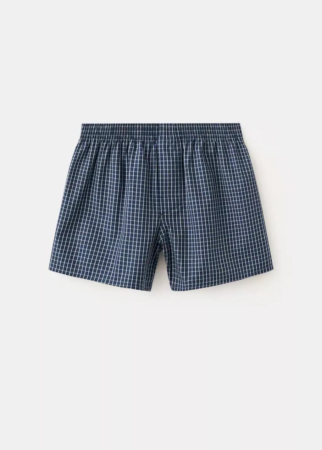 Blue Combined Under Trousers, Set Of 2, Dark Blue, large image number 1