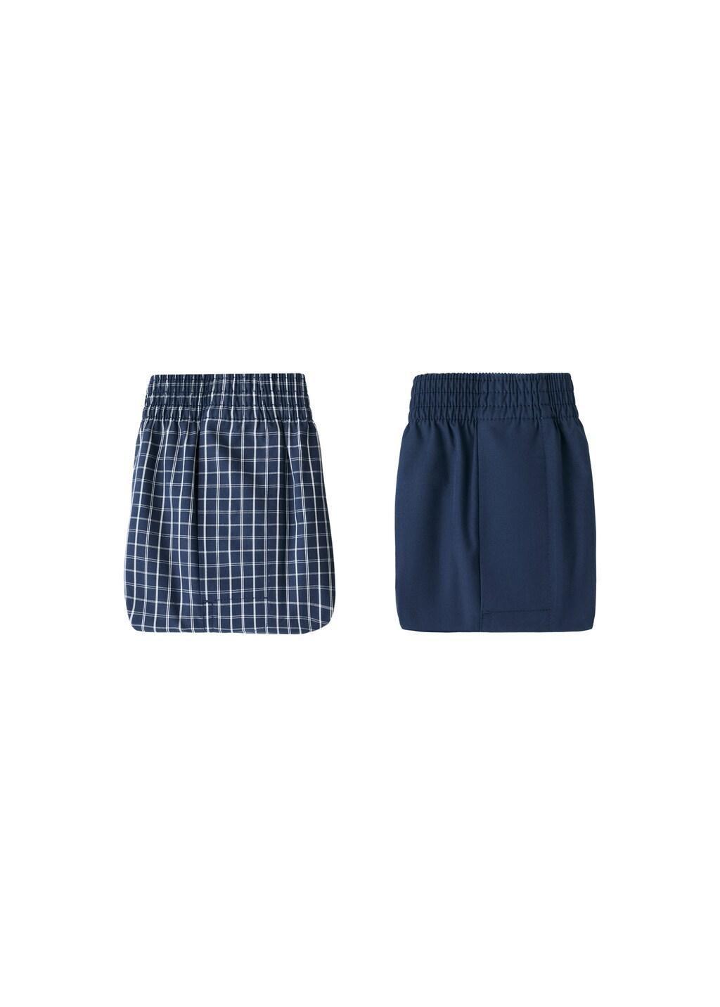 Blue Combined Under Trousers, Set Of 2, Dark Blue, large image number 2