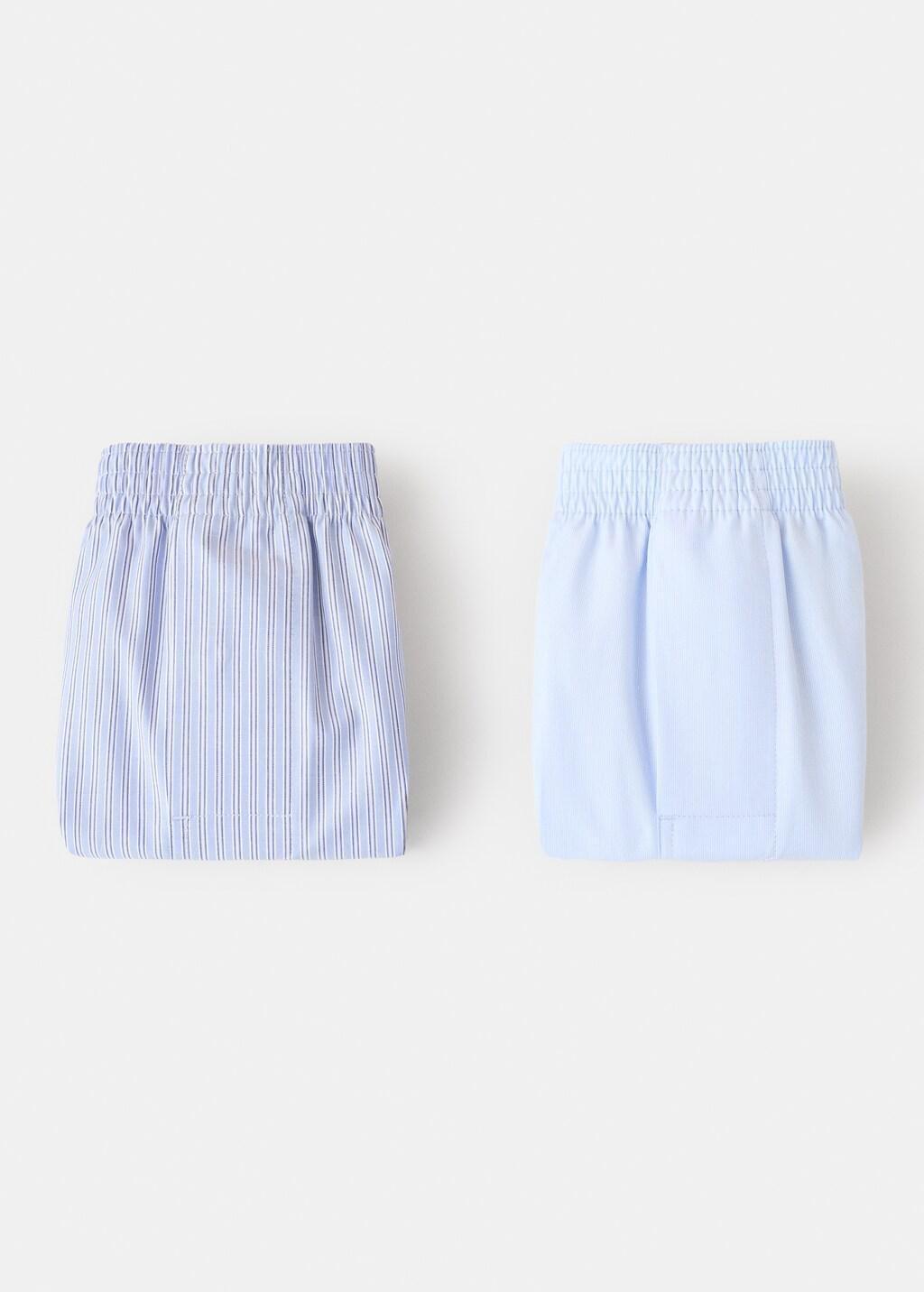 Blue Lt Pastel Mixed Boxer 2 Pack, Light-Pastel Blue, large image number 3