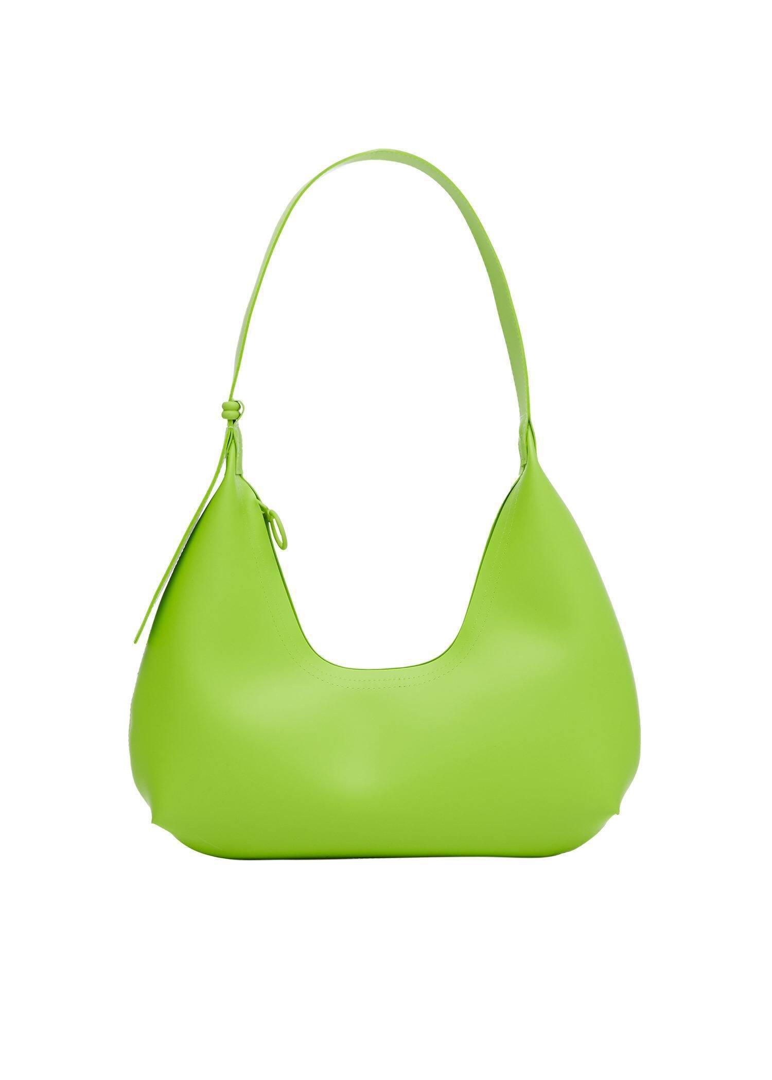 bright yellow Shoulder fluor bag, , large image number 0