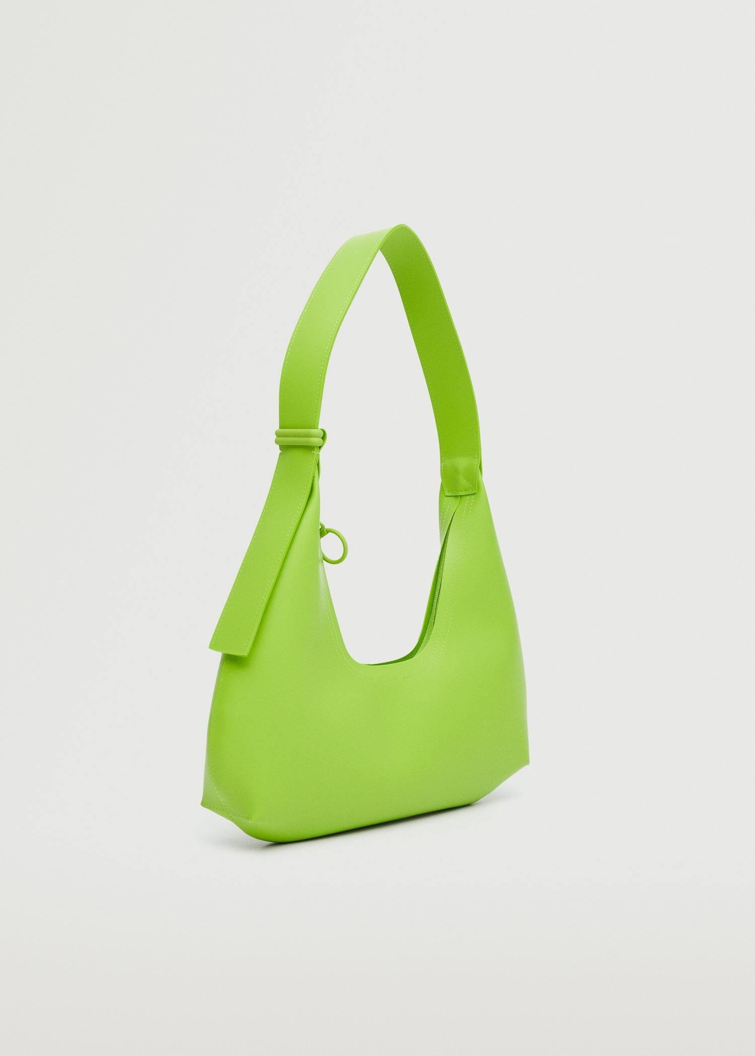 bright yellow Shoulder fluor bag, , large image number 1