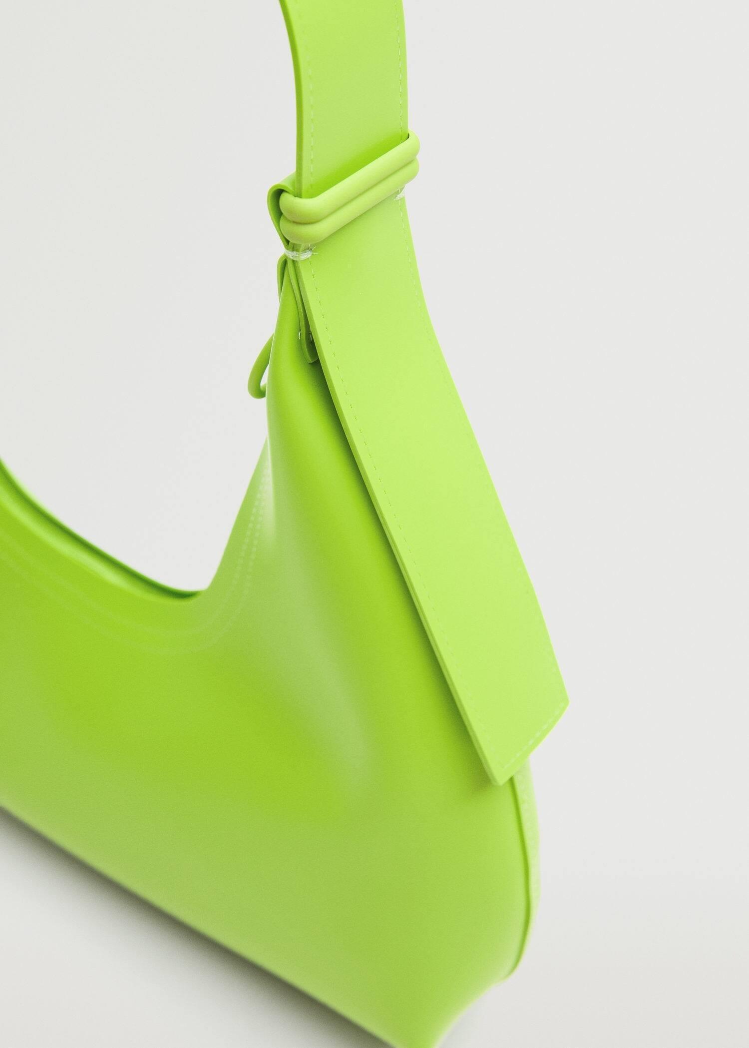 bright yellow Shoulder fluor bag, , large image number 3