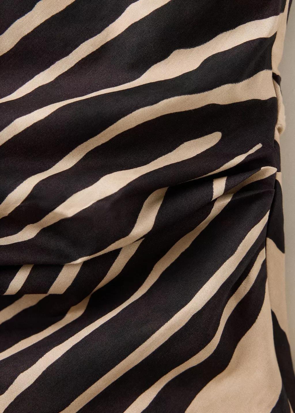 BLACK Asymmetrical draped top, Women, Black, large image number 3