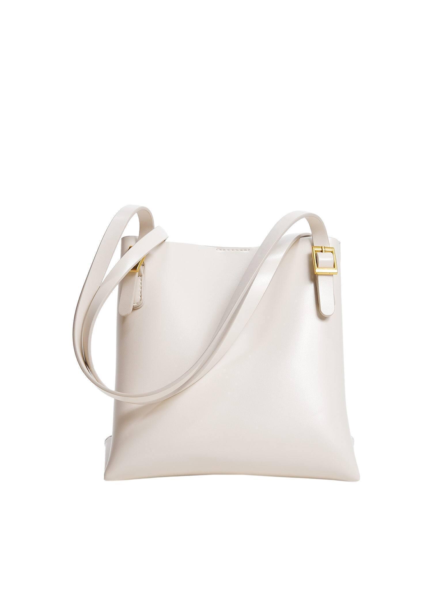 White Top Handle Small Bag, , large image number 1