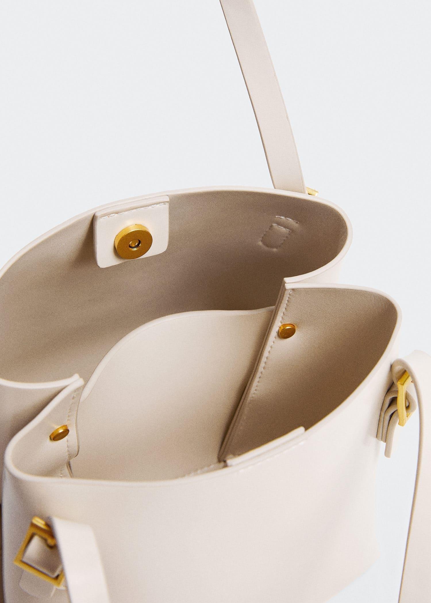 White Top Handle Small Bag, , large image number 2