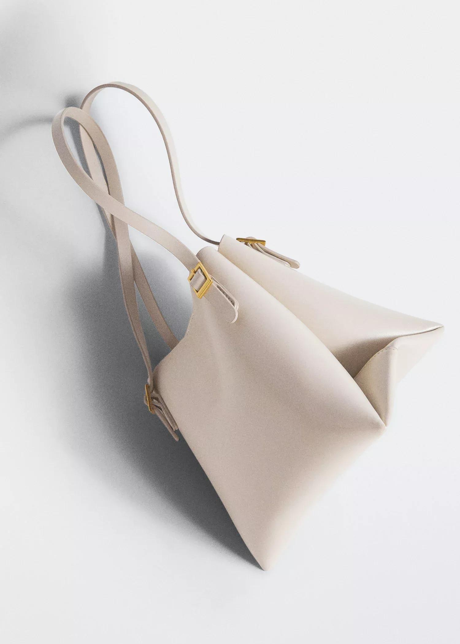 White Top Handle Small Bag, , large image number 3