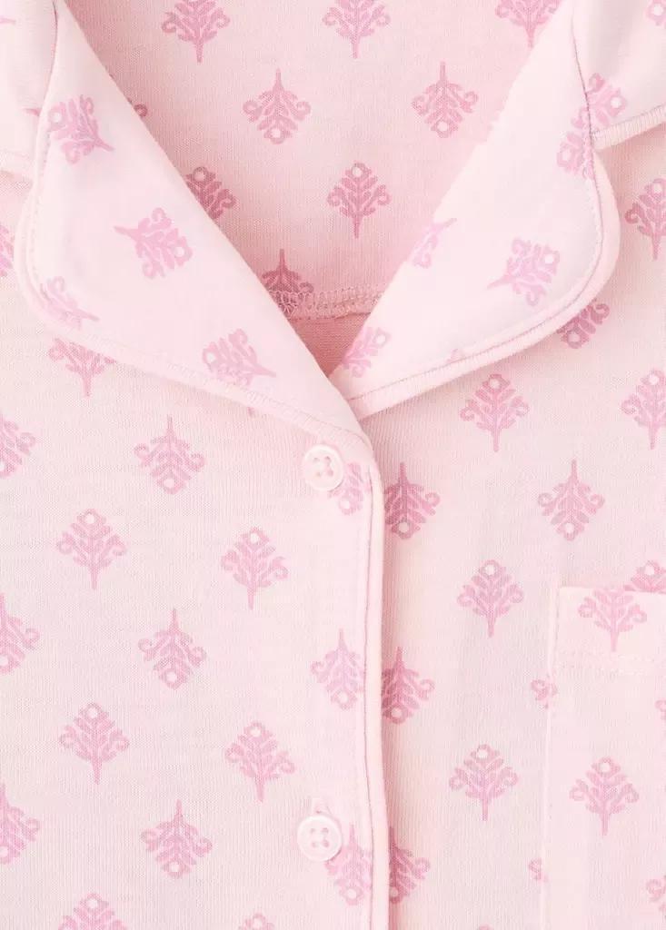 Pink Floral-Print Pyjama Set, Pink, large image number 2