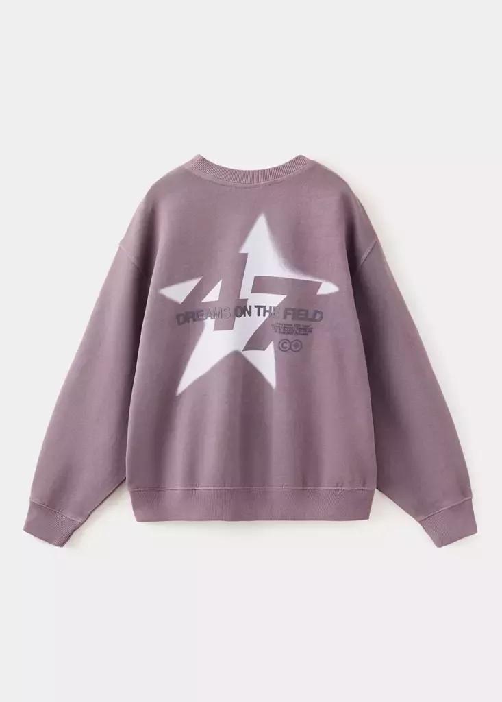 Purple Balloon Garment-Dyed Sweatshirt, Kids Boy, , large image number 1
