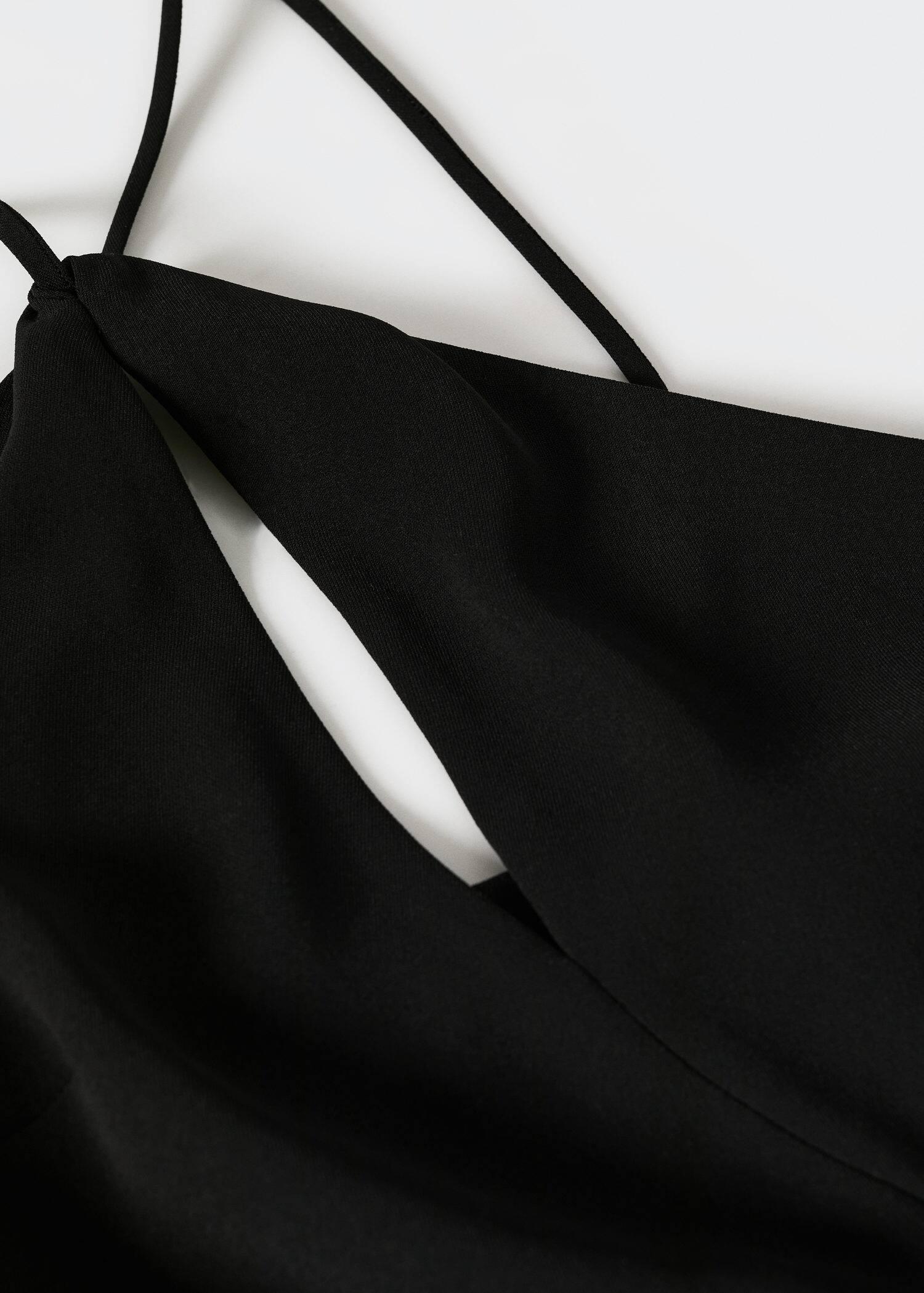 Black Asymmetric Long Jumpsuit, , large image number 3