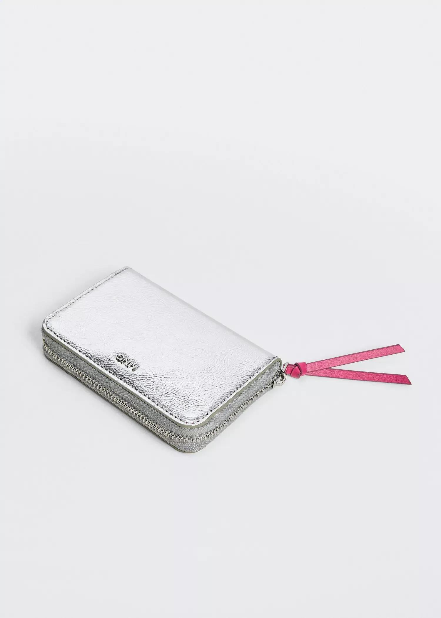 Silver Logo Wallet, , large image number 1