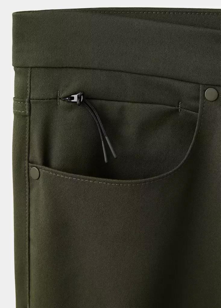 Khaki Regular Fit Thermolite Trousers, Beige - Khaki, large image number 7