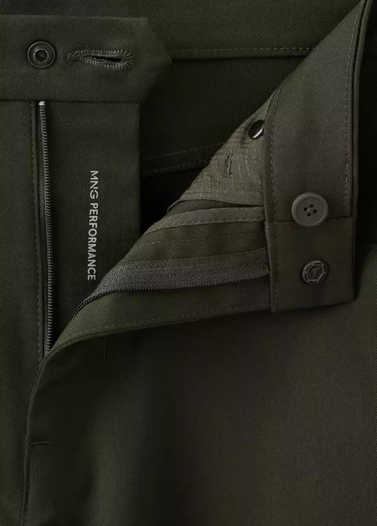 Khaki Regular Fit Thermolite Trousers, Beige - Khaki, large image number 8