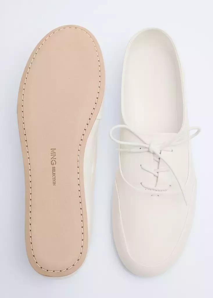 Beige Sport Shoe, Light Beige, large image number 6