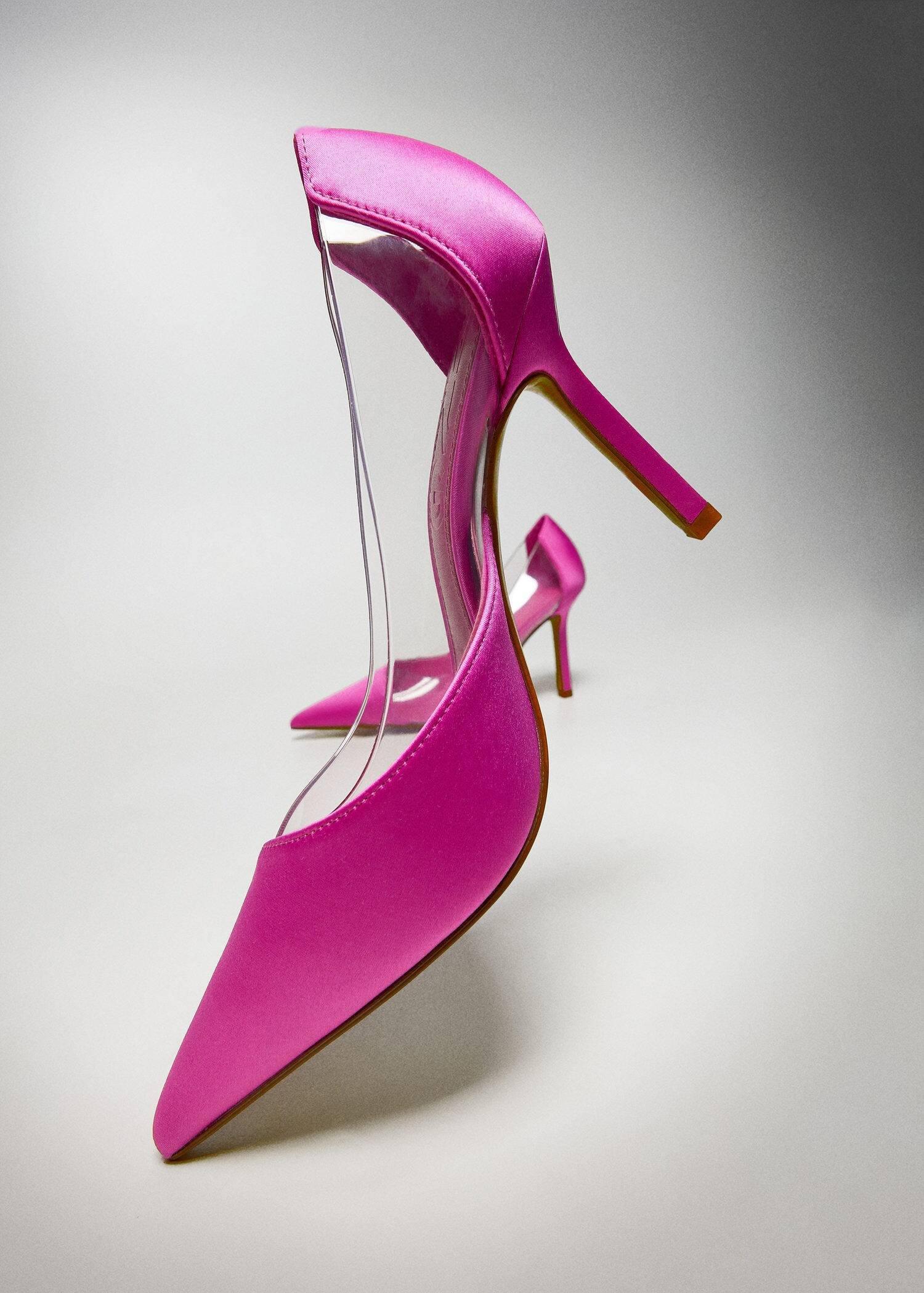 Pink Vinyl High Heels, , large image number 3