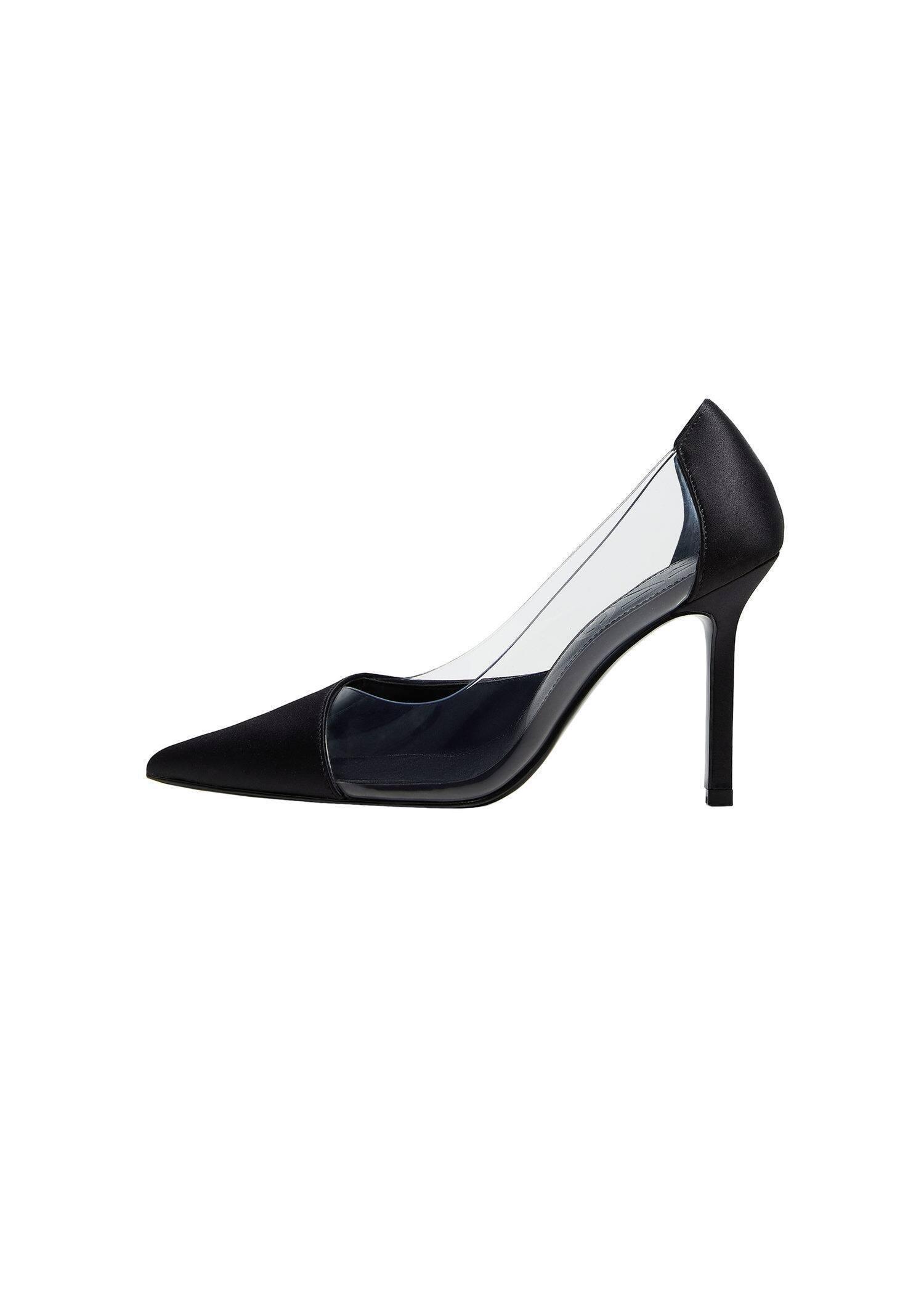 Black Vinyl High Heels, , large image number 0